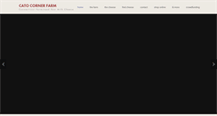 Desktop Screenshot of catocornerfarm.com